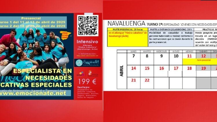 ESPECIALIDAD EN «JOVENES CON NECESIDADES EDUCATIVAS ESPECIALES» EN NAVALUENGA