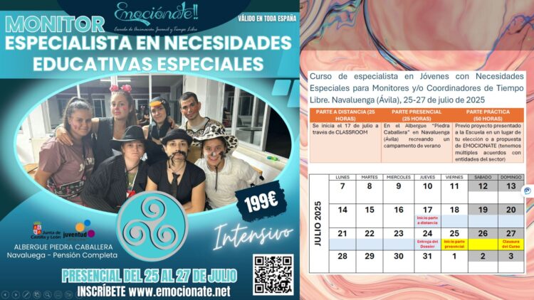 ESPECIALIDAD EN «JOVENES CON NECESIDADES EDUCATIVAS ESPECIALES» EN NAVALUENGA